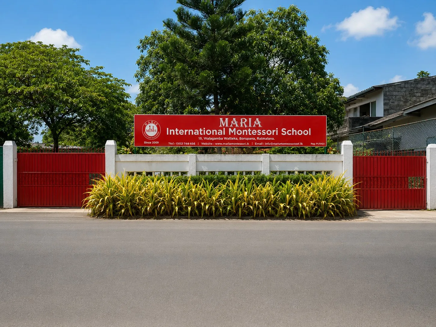The warm, welcoming entrance at MIMS.